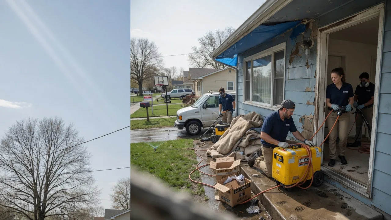 Basement Flood Cleanup in Colby, KS near me